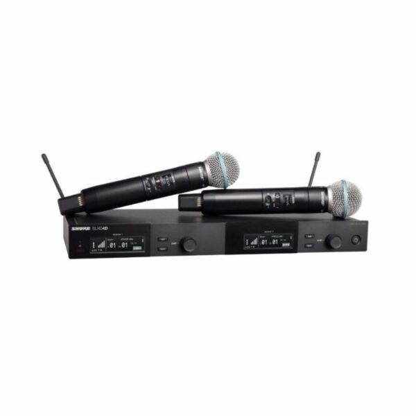 MICROFONE SHURE SLXD24D/B58 - L55 DUPLO