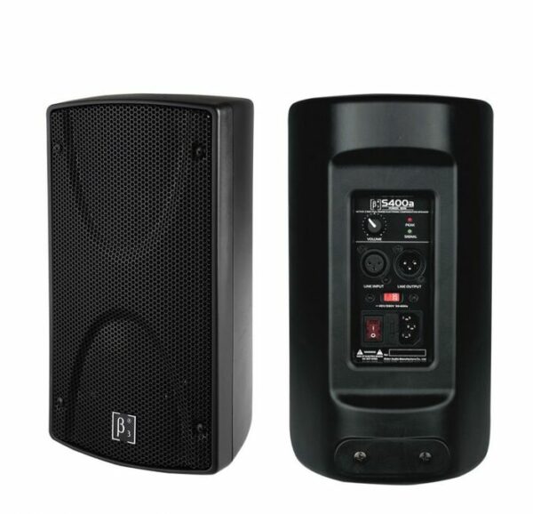 CAIXA DE SOM ATIVA ONSOUND OS400 4P 100W PRETO