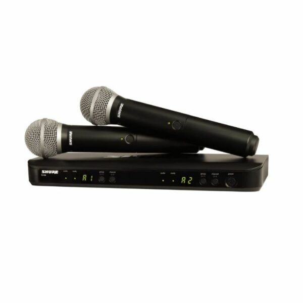 MICROFONE SHURE BLX288/PG58 - J10