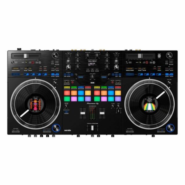 CONTROLADORA PIONEER DJ DDJ-REV7 PRETO ***