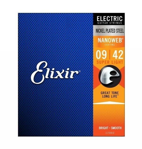 CORDA DE GUITARRA ELIXIR NANOWEB EX12002 NCL 0.09.