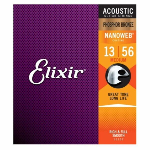 CORDA DE VIOLAO ELIXIR NANOWEB EX16102 (0.13)