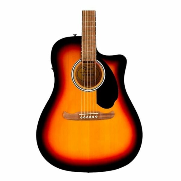 VIOLAO FENDER FA-125CE BLACK SUNBURST COM AFINADOR - Image 2