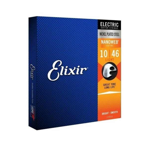 CORDA DE GUITARRA ELIXIR NANOWEB EX12052 NCKL 0.10 - Image 2