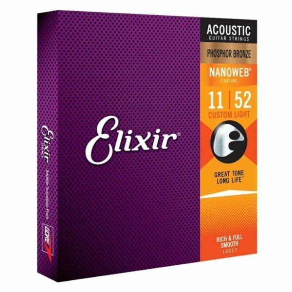 CORDA DE VIOLAO ELIXIR NANOWEB EX16027 (0.11) - Image 2