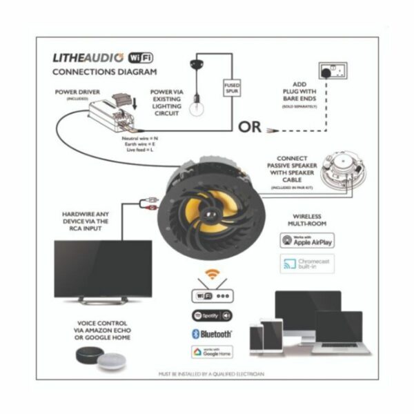 ALTO FALANTE EMBUTIR LITHE AUDIO 6600 SINGL LWF1V2 - Image 3